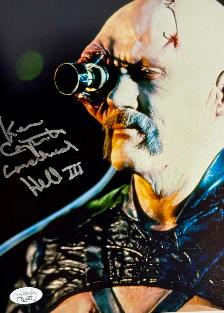 Ken Carpenter Signed 8x10 Photo (Hellraiser) JSA COA